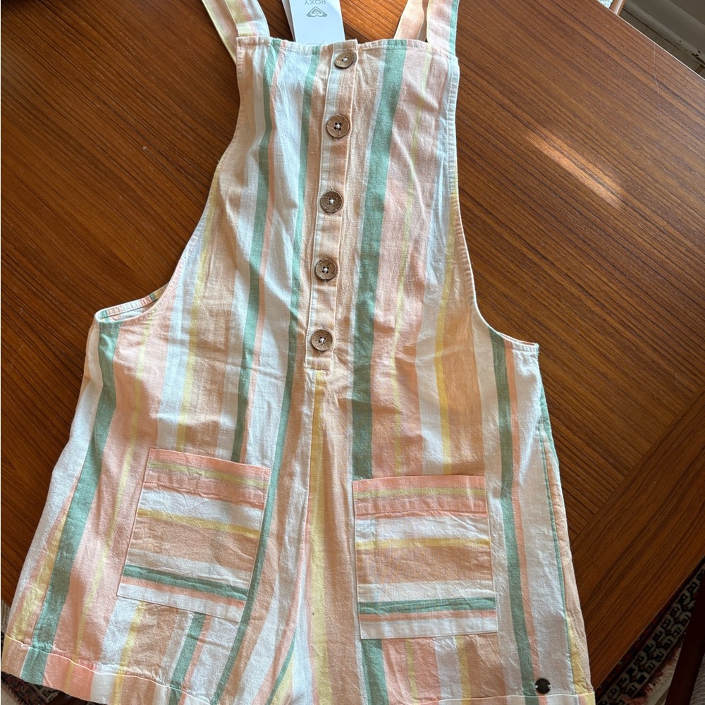 Roxy cotton/linen blend romper